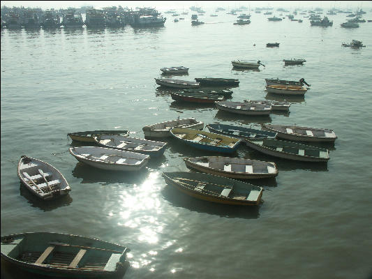 Pict1209 Boats In Harbor Mumbai