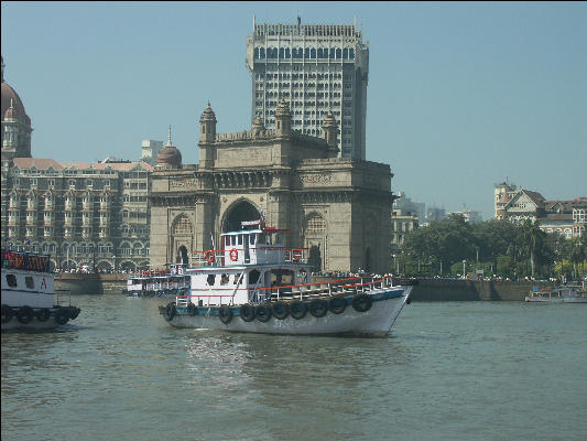 Pict1293 On Boat Out Of Gateway Of India Mumbai