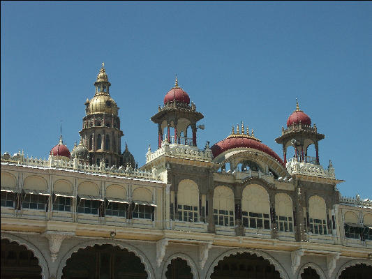 Pict1118 Domes Maharajas Amba Vilas Palace Mysore