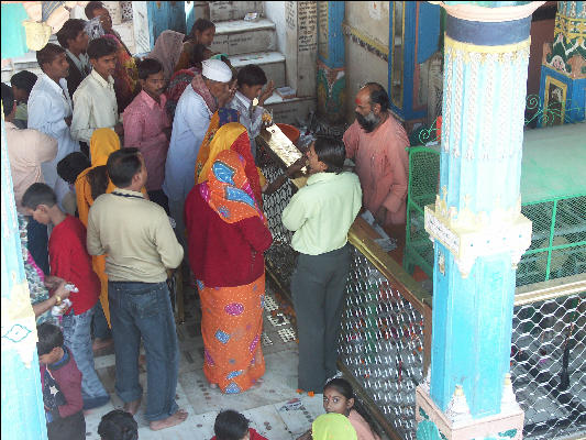 Pict2586 View From Top Of Giving Offering Brahma Temple Pushkar