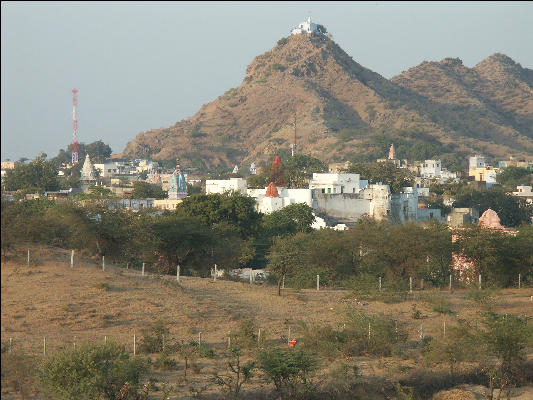 Pict2608 View Of Savitri Temple Pushkar