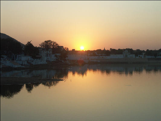 Pict2622 Sunset Pushkar