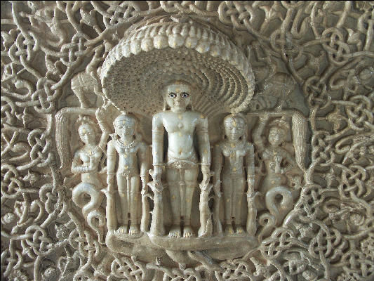 Pict2160 Carving Detail Chaumukha Mandir Jain Temple Rankapur