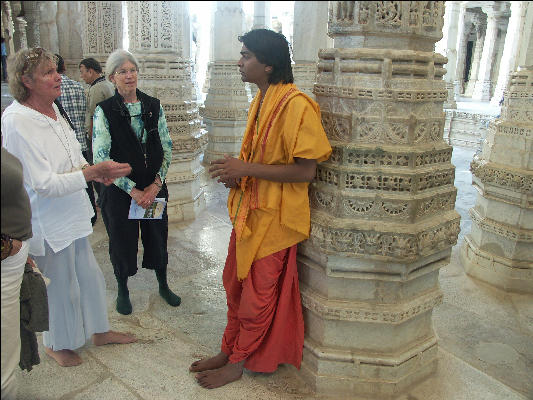 Pict2169 Tour Guide Chaumukha Mandir Jain Temple Rankapur