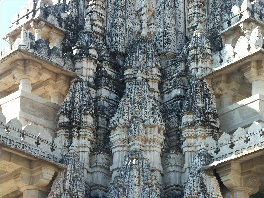 Pict2179 Exterior Chaumukha Mandir Jain Temple Rankapur