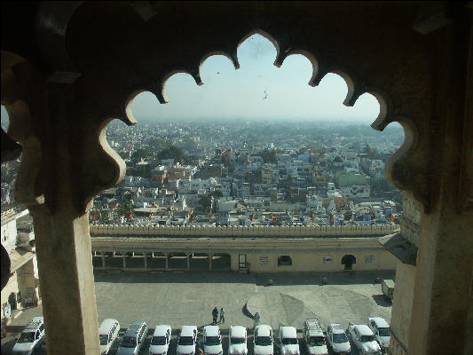 Pict1559 View Of City From Palace Udaipur