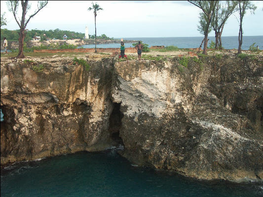 Pict8273 Takeoff Cliff Jumping Ricks West End Negril Jamaica