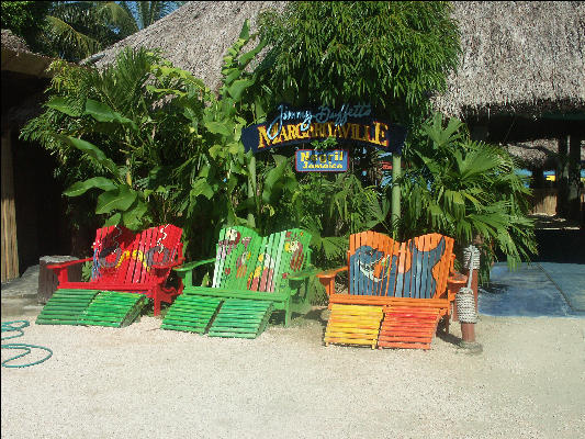 Pict8451 Chairs At Jimmy Buffets Margaritaville Jamaica