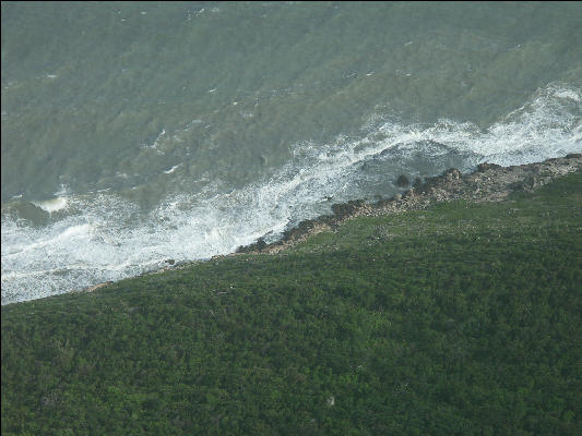 Pict6918 Waves Breaking Lovers Leap Jamaica