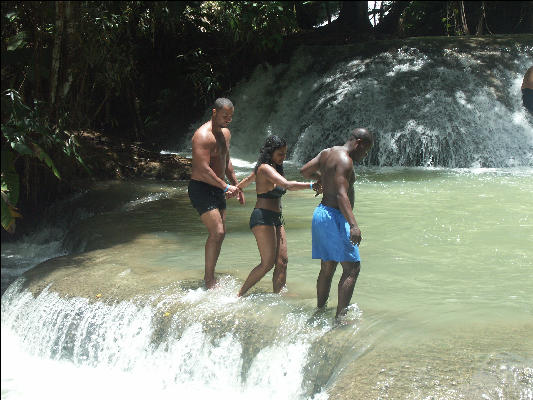 Pict7282 Traversing The Falls Ys Falls Jamaica