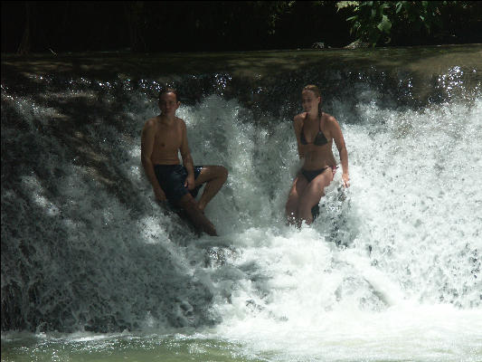 Pict7288 Posed Shot For Camera Ys Falls Jamaica