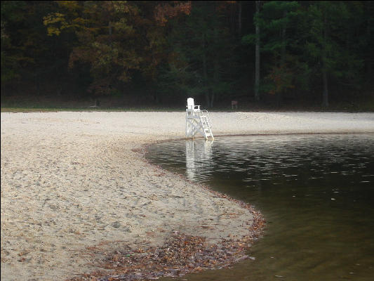 Beach, Douthat State Park