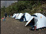 First night camping on Inca Trail