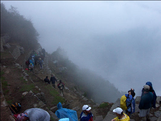 Sunrise view of Machu Picchu 