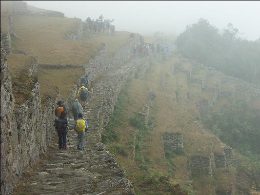 Last portion of Inca Trail