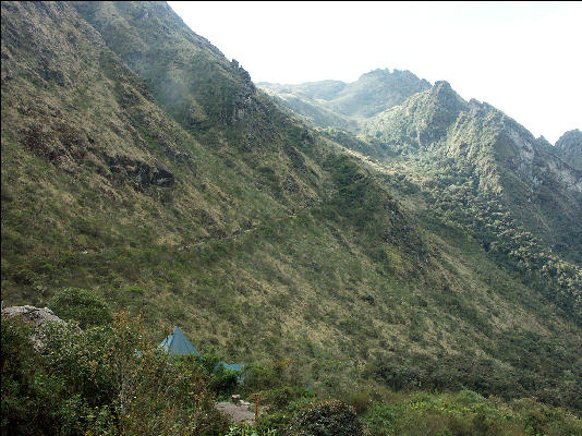 Trail up to Second Pass, Inca Trail