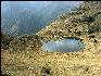 Lake on the Inca Trail