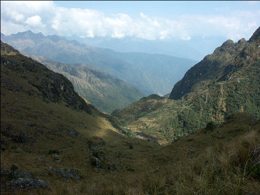 View on third day Inca Trail