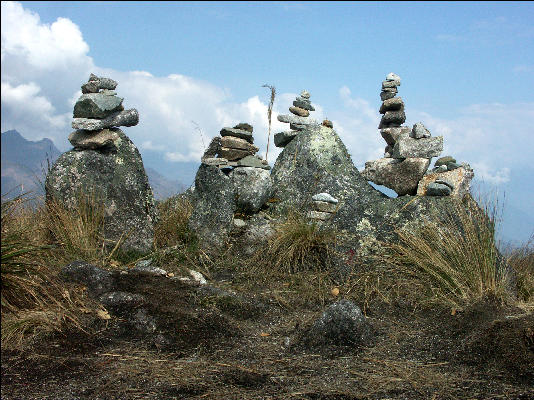 Offerings Abra de Runkuracay Inca Trail