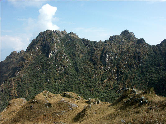 View from Second Pass Inca Trail