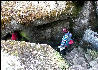 Tunnel coming down Second Pass Inca Trail