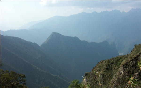 View, third day, Inca Trail