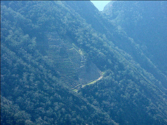 View of Intipata Inca Trail