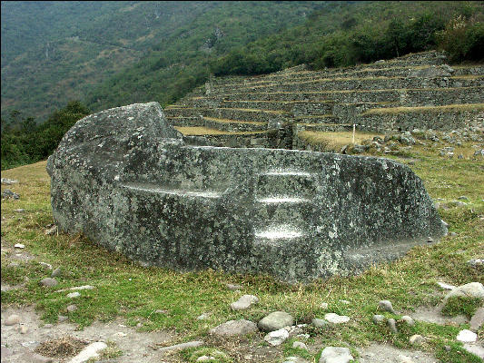 Ceremonial Rock, Agricultural Sector, Machu Picchu