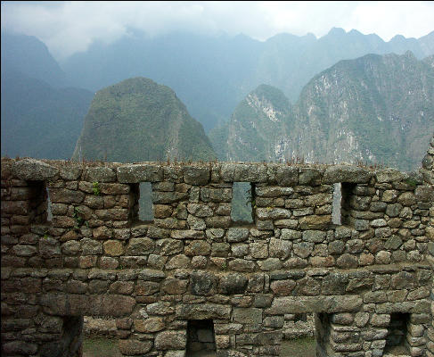 Walls and mountain