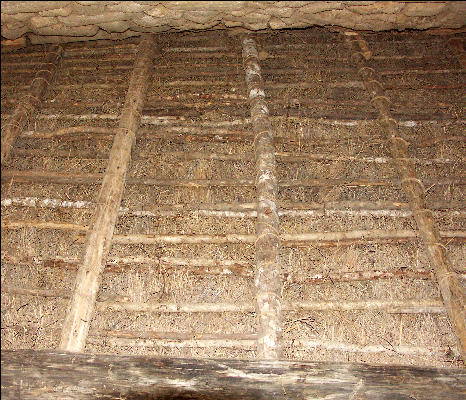 Interior of a roof