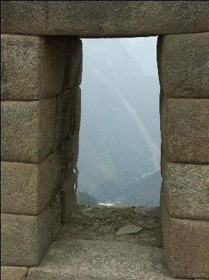 View of River through Window