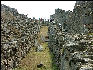 Steps and Dry Moat, City Wall, Western Sector, Machu Picchu