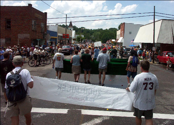 Towards Front of Parade