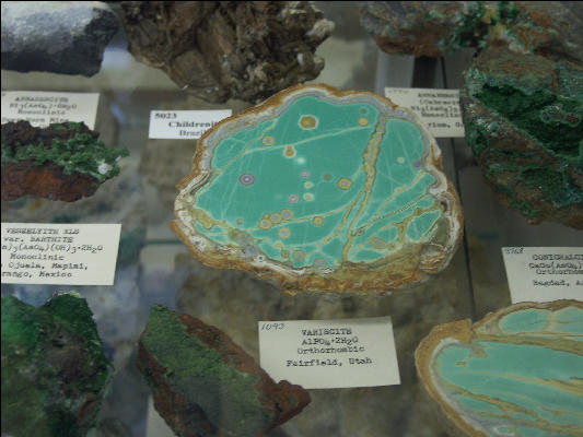 PICT0769 Variscite Franklin Mineral Museum New Jersey