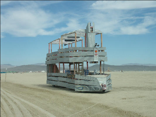 PICT8651 Party Car Burning Man Black Rock City Nevada