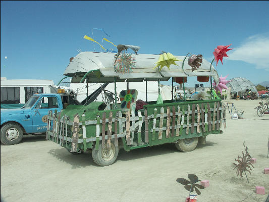 Pict8866 Art Car Burning Man Black Rock City Nevada