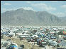 Pict0028 City From Vertical Camp Burning Man Black Rock City Nevada