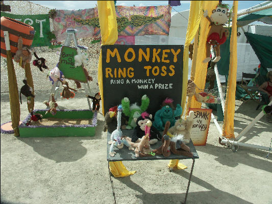 Pict8975 Monkey Ring Toss Burning Man Black Rock City Nevada