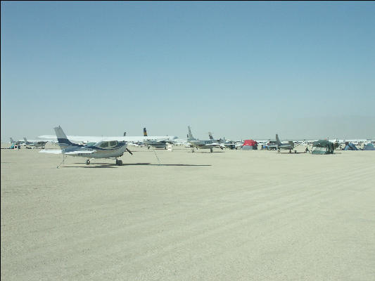 Pict9421 Planes At Airport Burning Man Black Rock City Nevada