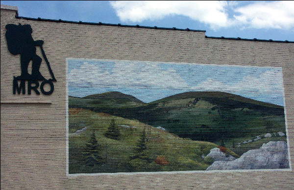 Mt. Rogers Outfittters Mural