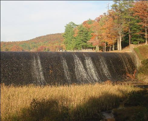 Dam on Lake, Douthat State Park
