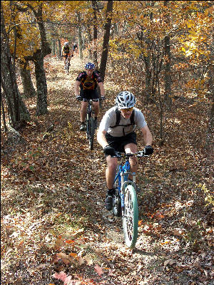Bikers, Douthat State Park