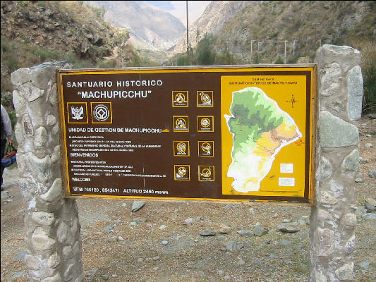 Start of Inca Trail
