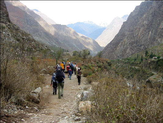 First Steps on the Inca Trail 