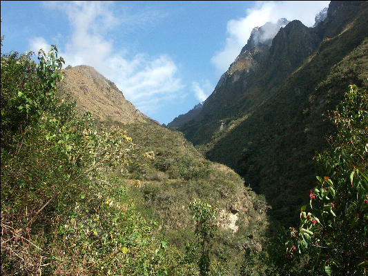 Toward Dead Woman's Pass Inca Trail