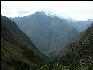 View on second day Inca Trail