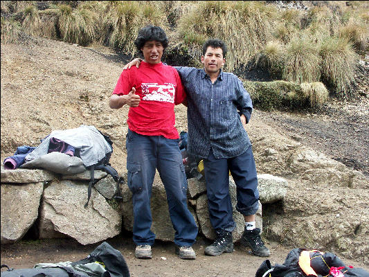 Guides on the Inca Trail