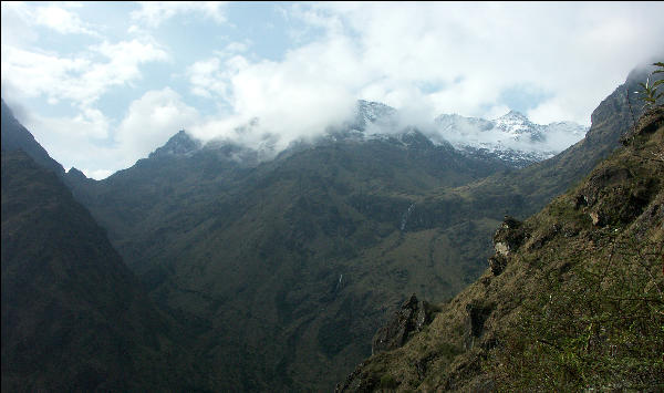 View on third day of Inca Trail