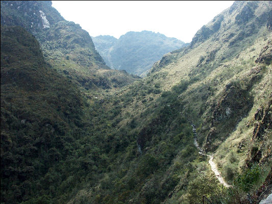 From Second Pass Inca Trail