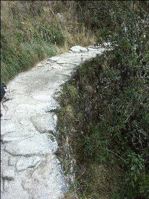 Rock Path, third day, Inca Trail
